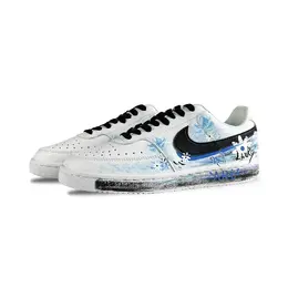 Nike: Чёрные кроссовки  Court Vision
