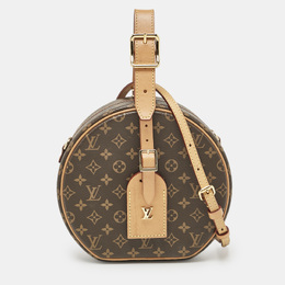 Louis Vuitton: Коричневая сумка 