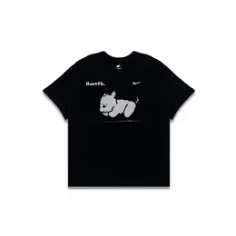 Nike: Чёрная футболка 