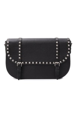 Valentino: Чёрная сумка  Rockstud