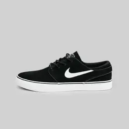 NIKE: Чёрные кеды  Zoom Janoski