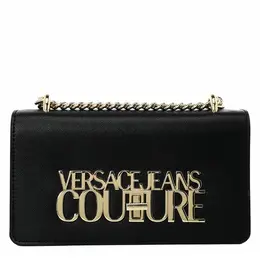 Versace Jeans Couture: Чёрная сумка 