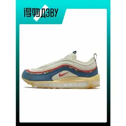 NIKE: Голубые кроссовки  Air Max 97