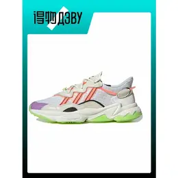 adidas: Фиолетовые кроссовки  Ozweego