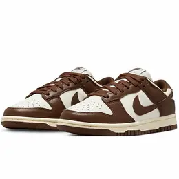 NIKE: Белые кроссовки  Dunk Low