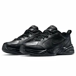 NIKE: Чёрные кроссовки  Air Monarch