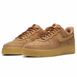 NIKE: Коричневые кроссовки  Air Force 1