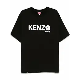 KENZO: Футболка с цветочным принтом 