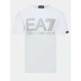 EA7 EMPORIO ARMANI: Белая футболка 