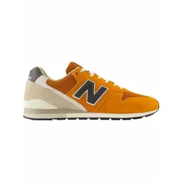 New Balance: Оранжевые кроссовки  996