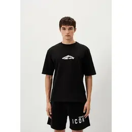 Dsquared2: Чёрная футболка 