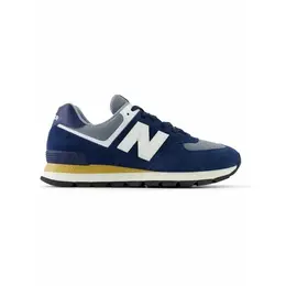 New Balance: Синие кроссовки  574