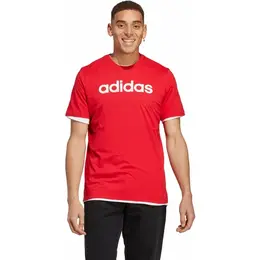 adidas: Красная футболка  Essentials