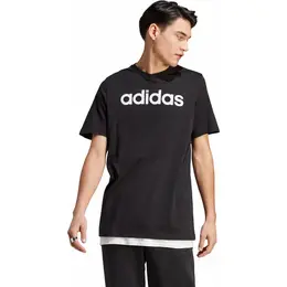 adidas: Чёрная футболка  Essentials