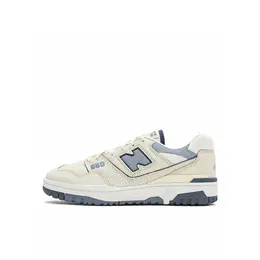 New Balance: Синие кроссовки  550