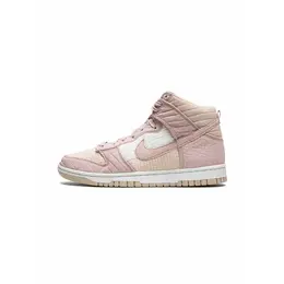 NIKE: Розовые кроссовки  Dunk High