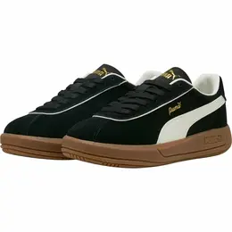 PUMA: Чёрные кеды  Suede