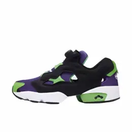 Reebok: Фиолетовые кроссовки  InstaPump Fury