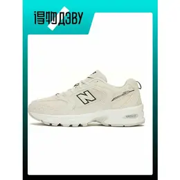 New Balance: Белые кроссовки  530