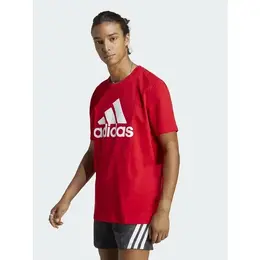 adidas: Жёлтая футболка  Essentials