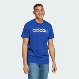 adidas: Оранжевая футболка  Essentials