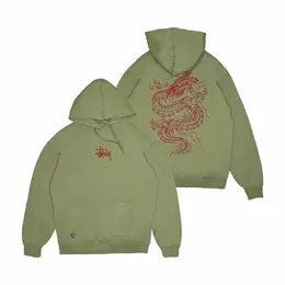 Stussy: Зелёная толстовка 