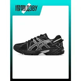 ASICS: Чёрные кроссовки  Gel