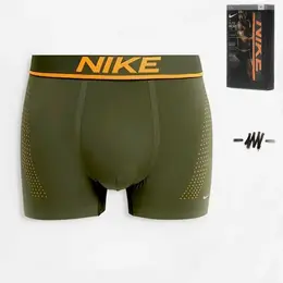 NIKE: Трусы  Elite Micro цвета хаки