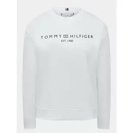 TOMMY HILFIGER: Белый свитшот 