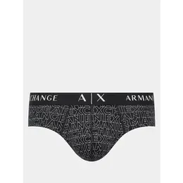 Armani Exchange: Чёрные трусы 