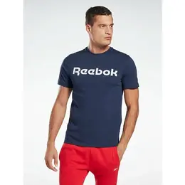 Reebok: Синяя футболка 