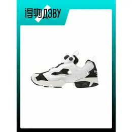 Reebok: Белые кроссовки  InstaPump Fury