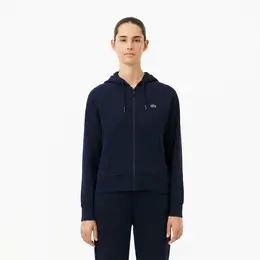 LACOSTE: Чёрная толстовка 