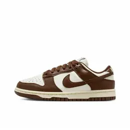 NIKE: Коричневые кроссовки  Dunk Low