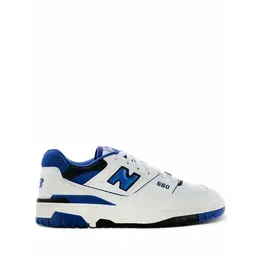 New Balance: Белые кроссовки  550