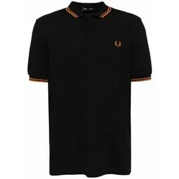 FRED PERRY: Чёрное поло 