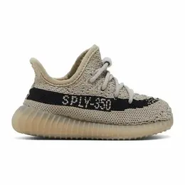 adidas: Тёмные кроссовки  Yeezy Boost 350 v2