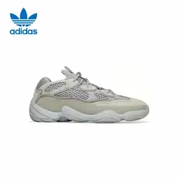 adidas: Серые кроссовки  Yeezy Boost 500