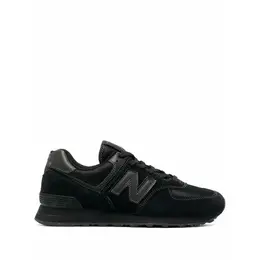 New Balance: Чёрные кроссовки  574