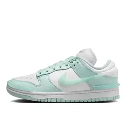 NIKE: Белые кроссовки  Dunk Low