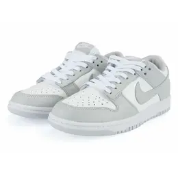 NIKE: Серые кроссовки  Dunk Low