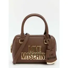 LOVE MOSCHINO: Тёмная сумка 