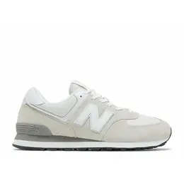 New Balance: Бежевые кроссовки 