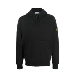 Stone Island: Чёрная толстовка  Compass