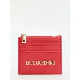 LOVE MOSCHINO: Красный картхолдер 