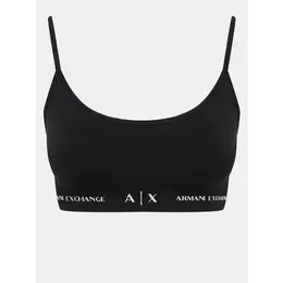 Armani Exchange: Чёрный топ 