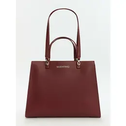 Valentino: Бордовая сумка 