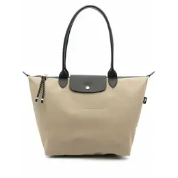 Longchamp: Коричневая сумка 