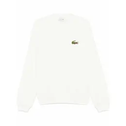 LACOSTE: Серебристая толстовка 