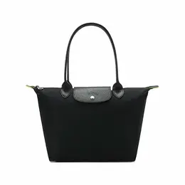 Longchamp: Чёрная сумка 